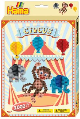 Hama Strijkkralen circus 2000 stuks multicolor