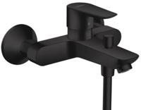 Hansgrohe Talis E badkraan met omstel met koppelingen mat zwart 71740670 - thumbnail