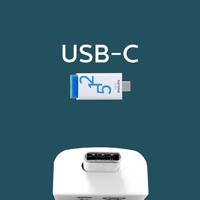 Usb stick 3.2 philips click usb-c 512gb blauw - thumbnail