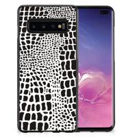 Samsung Galaxy S10+ Back Cover Slangenprint - thumbnail