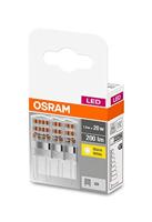 OSRAM HOMELIGHTING 4058075450042 LED-lamp Energielabel F (A - G) G9 Ballon 1.9 W = 20 W Warmwit (Ø x l) 14 mm x 43 mm 3 stuk(s) - thumbnail