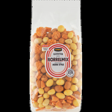 Jumbo Gezouten Borrelmix Asian Style 275 g Jumbo Gezouten Borrelmix Asian Style 275 g