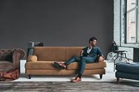 AS Creation Nara - Antraciet - 387441 - thumbnail