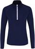 TriDry TR120 Women´s Long Sleeve Performance ¼ Zip - Navy/White - XL