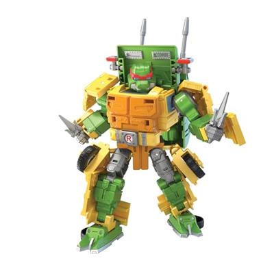 Diverse Transformers x Teenage Mutant Ninja Turtles Action Figure Party Wallop 18 cm speelfiguur