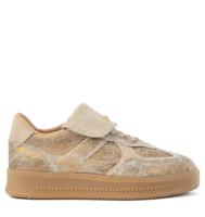 Babouche Ira sneakers gold beige Leer Dames - thumbnail