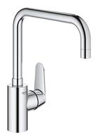 GROHE Eurodisc Cosmopolitan Keukenkraan - hoog - chroom 32259003 - thumbnail