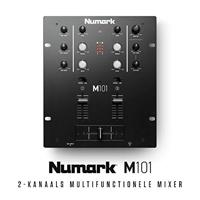 Numark M101 Total Black 2-kanaals scratch mixer - thumbnail