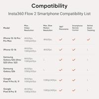 INSTA360 Flow 2 AI Tracker Bundle Stone Gray - thumbnail