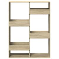 kamerscherm 100x33x155,5 cm bewerkt hout sonoma eikenkleurig - thumbnail