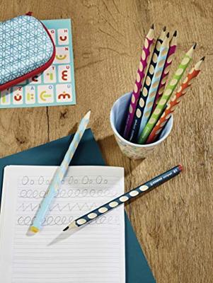 Potlood stabilo easygraph 321 hb links | 6 stuks