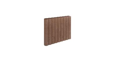 3 stuks! Rondo palissade bruin 8x50x50 cm Gardenlux - Gardenlux 3 stuks! Rondo palissade bruin 8x50x50 cm Gardenlux - Gardenlux