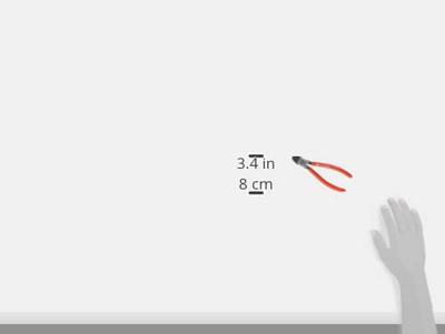 C.K T3623B 5 Werkplaats Zijkniptang 140 mm