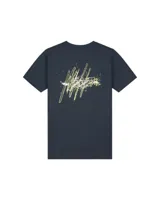 Malelions Splash T-Shirt Kids Donkerblauw/Geel - Maat 128 - Kleur: Donkerblauw | Soccerfanshop - thumbnail