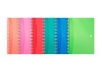 Spiraalblok oxford mycolours a5 lijn 180pag ass | 5 stuks - thumbnail