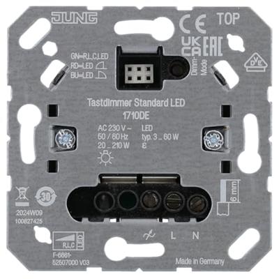 LED tastdimmer standaard Jung 1710DE