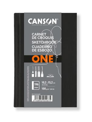 Schetsboek canson art book one hardcover 102x152mm | 6 stuks