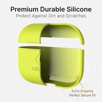 Catalyst Slim Case voor AirPods Pro Skin voor Apple AirPods Pro Charging Case, verwisselbare kleuren, beschermhoes Soft Skin, compatibel draadloos opladen - Neon Geel - thumbnail