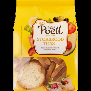 Jos Poell Stokbrood Toast 100 g bij Jumbo