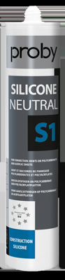 Proby Silicone Neutral S1 | 600 ml | Transparant (12 stuks) - 12002451 Proby Silicone Neutral S1 | 600 ml | Transparant (12 stuks) - 12002451