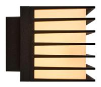 Nordlux Fluctus 28 gevelverlichting zwart breed 2x E27 fitting &apos;Nordlux Fluctus 28&apos; - thumbnail