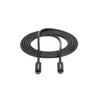 StarTech.com USB-C kabel (USB-C naar USB-C kabel voor maximaal 5K 60Hz video-overdracht, 2m USB-C verlengkabel) (TBLT3MM2MA) - thumbnail
