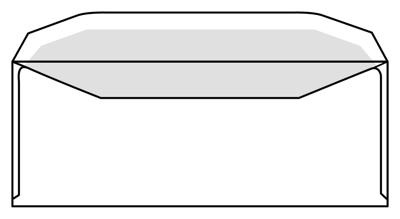 Envelop iezzy c5/6 114x229mm vr 80gr wit