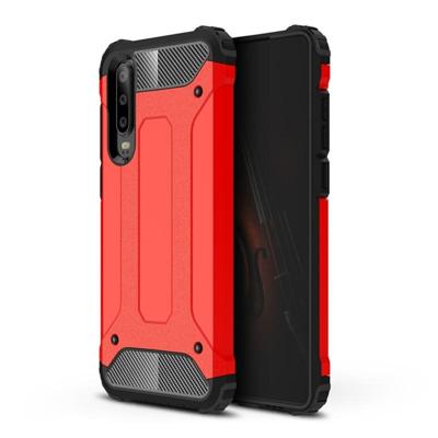 Magic Armor TPU + PC combinatie Case voor Huawei P30 (rood)