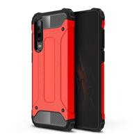 Magic Armor TPU + PC combinatie Case voor Huawei P30 (rood) - thumbnail