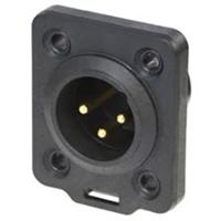 Neutrik NC3MDX-TOP male XLR chassisdeel 3p - thumbnail