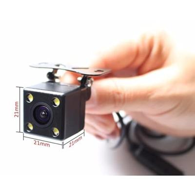 PZ603 auto Video Monitor HD Auto Parking LED Night Vision CCD Reverse Rear View Camera met 4 3 inch auto achteruitkijkspiegel - thumbnail