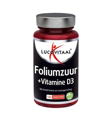 Foliumzuur + vitamine D3 tabletten