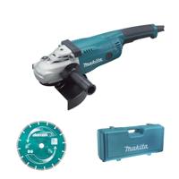 Makita GA9020KD | 230mm haakse slijper | in koffer - GA9020KD - thumbnail