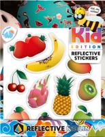 REFLECTIVE BERLIN reflex-stickers "k.i.d." ref.sticker re.berlin kid fruits - thumbnail