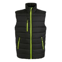 Ragetta RG892 Navigate Thermal Bodywarmer - Black/Lime - XXL - thumbnail