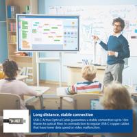 ACT USB-C 3.2 Gen2 Active Optical Cable (AOC) aansluitkabel 3m - thumbnail