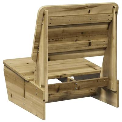 Tuinstoelen 2 st 60x64x70,5 cm gempregneerd hout Tuinstoelen 2 st 60x64x70,5 cm gempregneerd hout