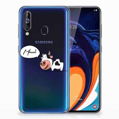 Samsung Galaxy A60 Telefoonhoesje met Naam Cow Samsung Galaxy A60 Telefoonhoesje met Naam Cow