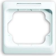 Busch-Jaeger 2CKA001754A4065 Frame Frame 1-voudig Verkeerswit, Wit 1 stuk(s) - thumbnail