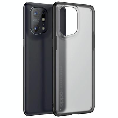 Voor Oppo Vind X5 Pro Armor PC + TPU Shockproof Phone Case (Black)