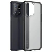 Voor Oppo Vind X5 Pro Armor PC + TPU Shockproof Phone Case (Black) - thumbnail