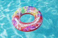 Bestway Opblaasbare Drijver Gedecoreerd Zomer Kleur Assorti D91 cm +10 Jaar Strand en Zwembad 36084 - thumbnail