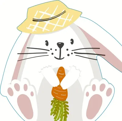 Duni 3-laags tissue servet bun with hat 33x33cm wit 20 stuks