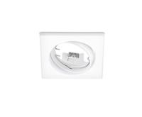 Trio vierkante inbouwspotJura 8cm wit - 650000131 - thumbnail