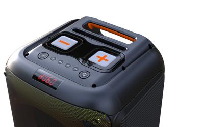 Denver BPS-250 Bluetooth luidspreker AUX, Draagbaar, USB Zwart
