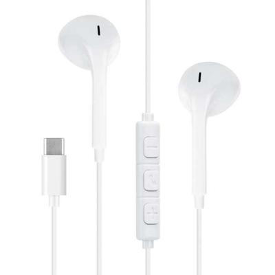 Mobilize In-ear Stereo Headset with Remote USB-C White