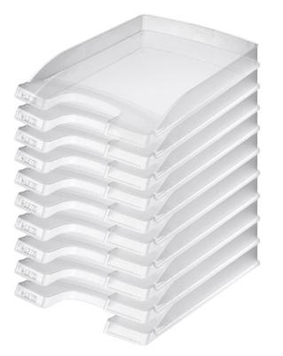 Brievenbak Leitz Plus Slim A4 transparant | 10 stuks Brievenbak Leitz Plus Slim A4 transparant | 10 stuks