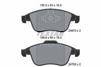 Remblokkenset, schijfrem 2487001 - thumbnail