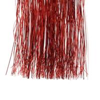 Decoris Lametta Vinyl Glans 50x40cm Kerstrood - thumbnail
