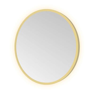 Hotbath &More Mirrors Round LED Badkamerspiegel - Rond - 40 cm - Geborsteld Messing Pvd